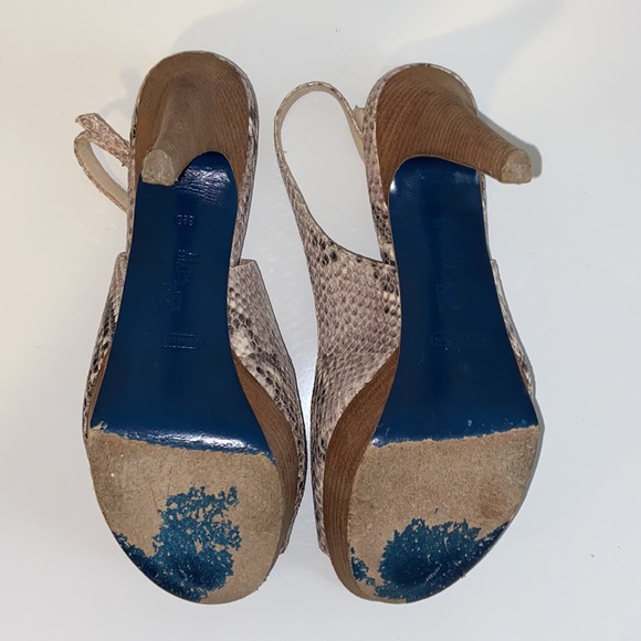 Cole Haan Python Slingbacks - Picture 7 of 9